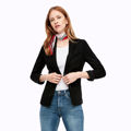 Slika S.OLIVER Sweatshirt blazer with a patterned texture
