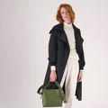 Slika AXEL COAT WITH KNITTED COLLAR AND CUFF