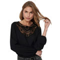 Slika ONLY LACE DETAIL LONG SLEEVED TOP