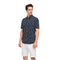 Slika S.OLIVER Regular Fit: patterned short sleeve shirt