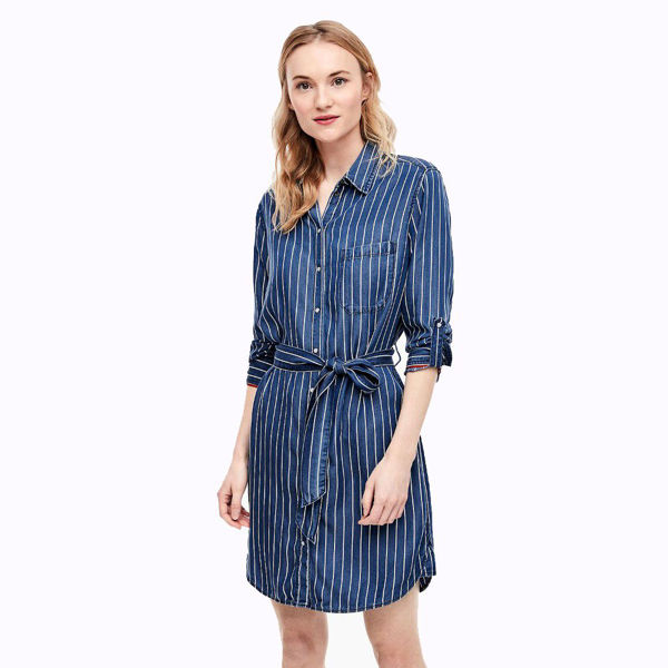 Slika S.OLIVER LIGHT DENIM DRESS