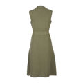 Slika S.OLIVER Linen dress with mother-of-pearl buttons
