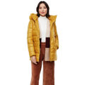 Slika S.OLIVER Puffer jacket with faux fur