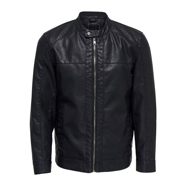 Slika ONLY & SONS LEATHER LOOK JACKET
